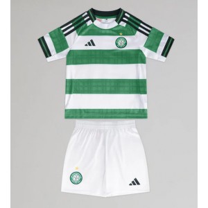Celtic Jalkapallovaatteet Lasten Kotipeliasu 2025-26 Lyhythihainen (+ Lyhyet housut)